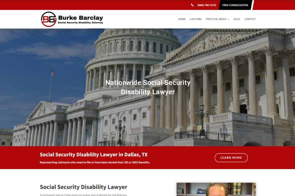 Burke Barclay Social Security Disability Lawyer by A & B Gunite