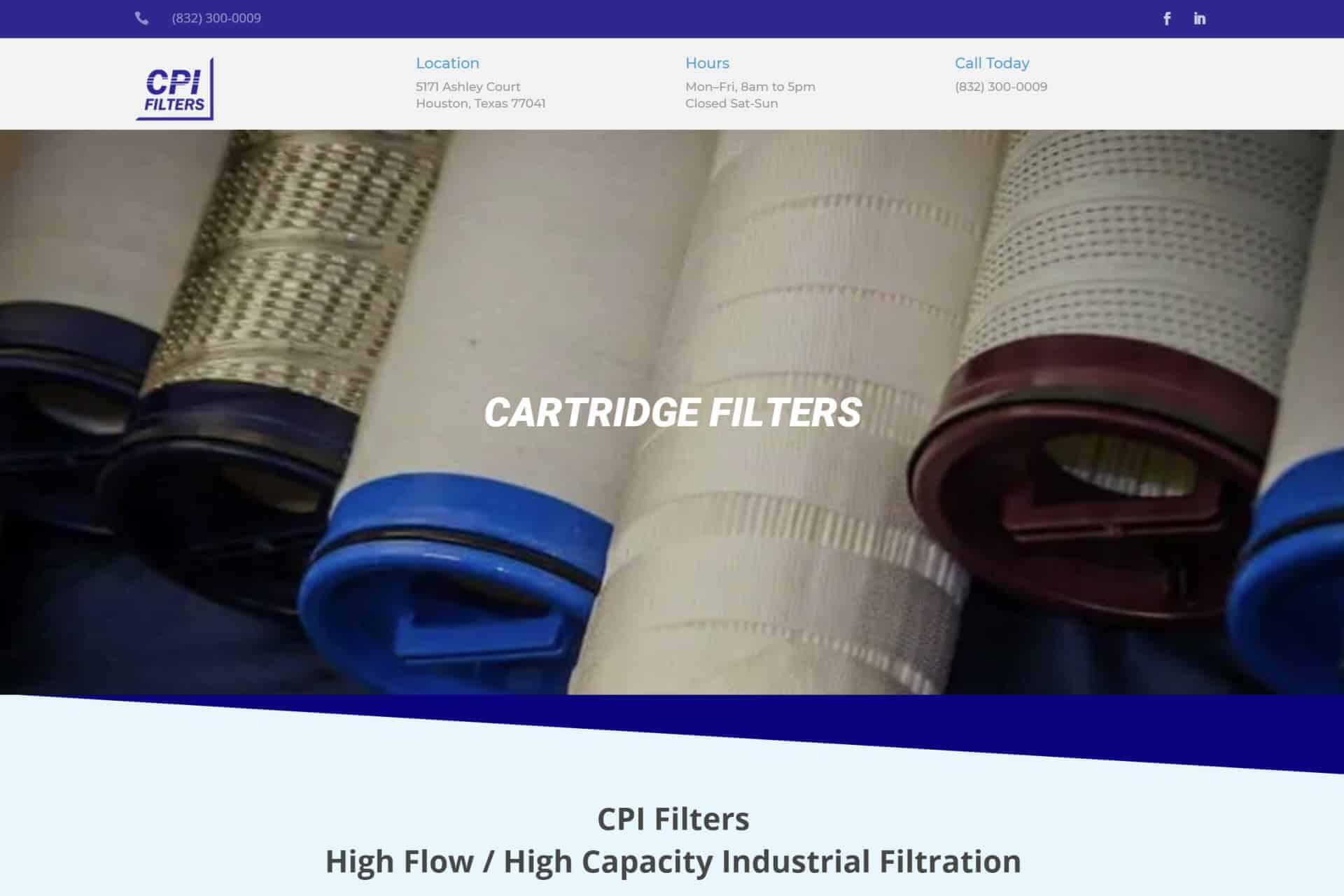 CPI Filters by A&B Gunite